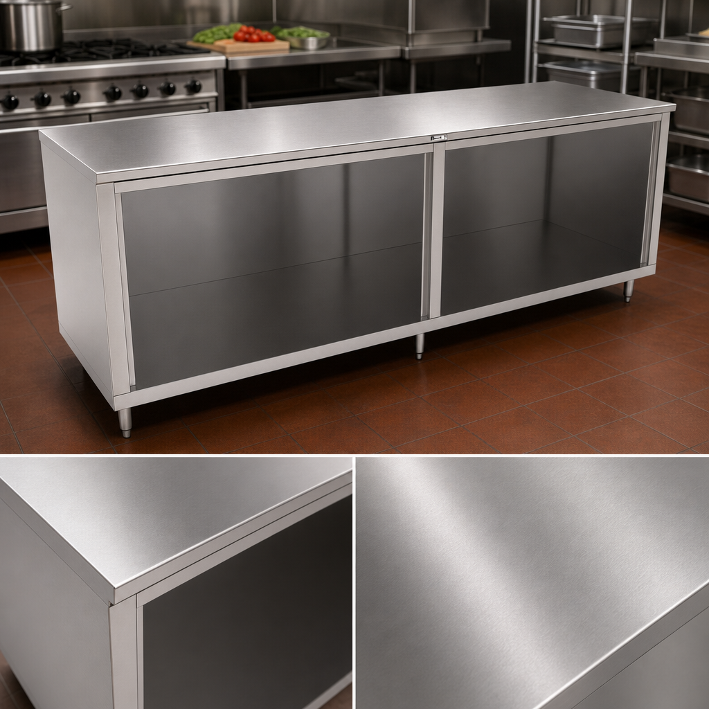 14-Gauge 300-Series Stainless Steel Top