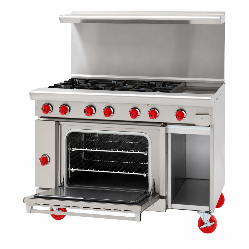 Standard Oven on Left