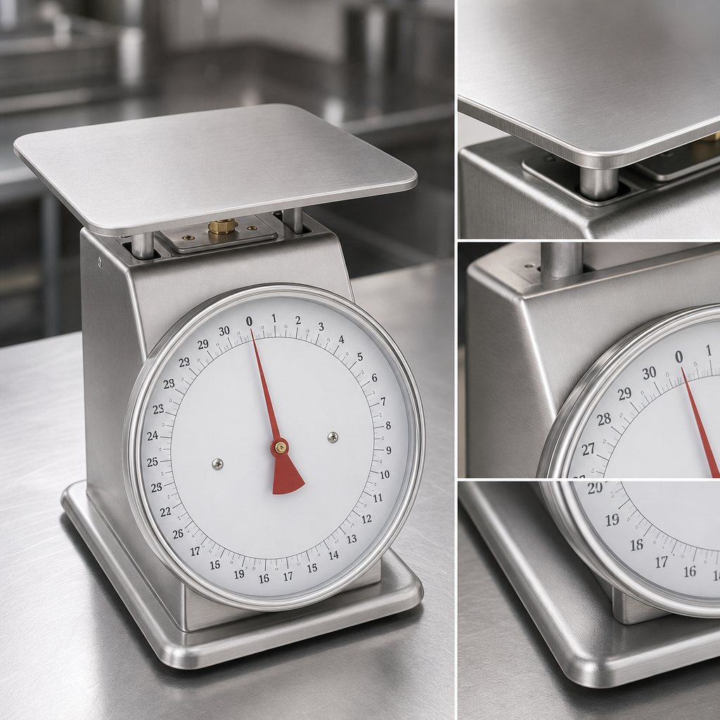 Brushed Stainless Steel Construction