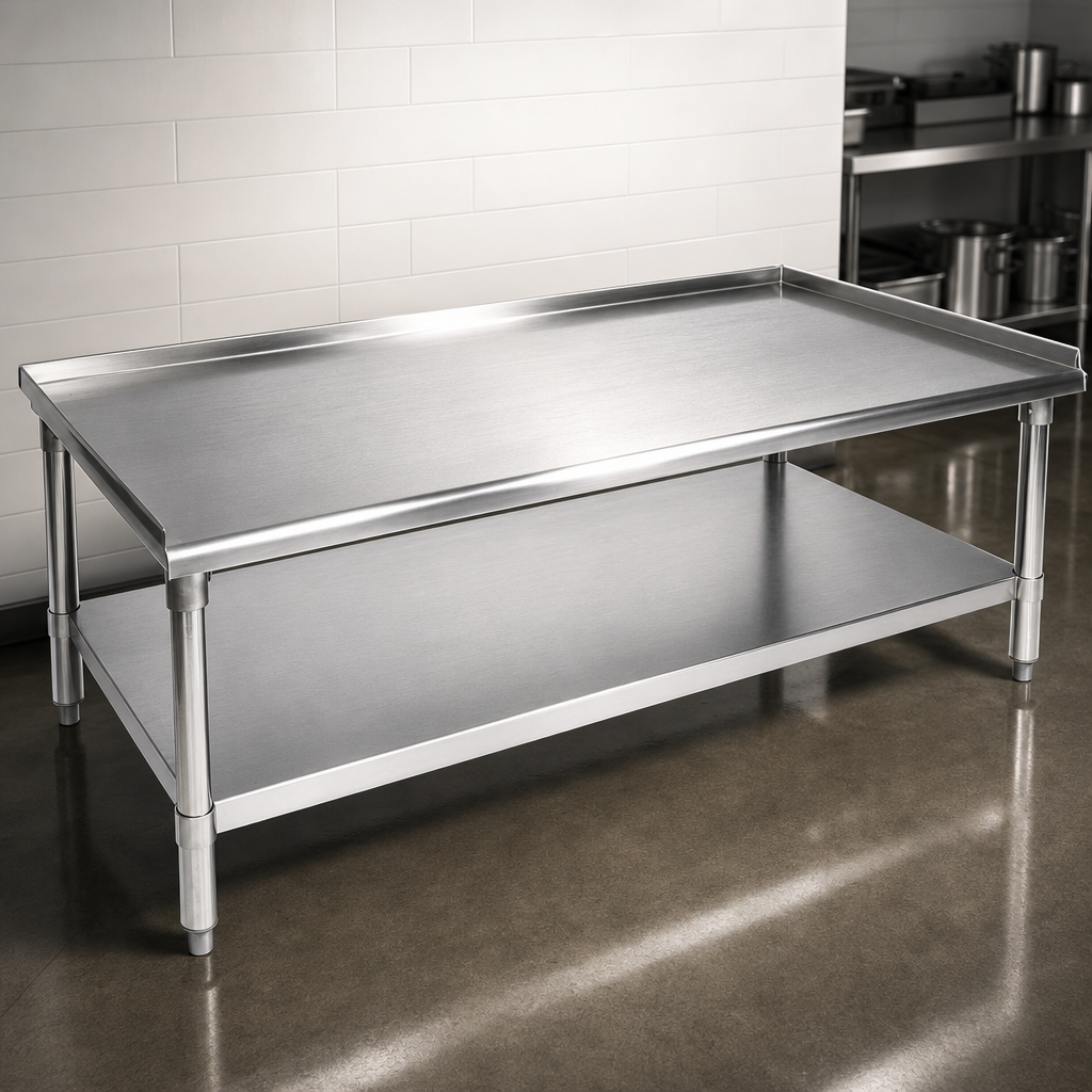 16-Gauge Stainless Steel Top