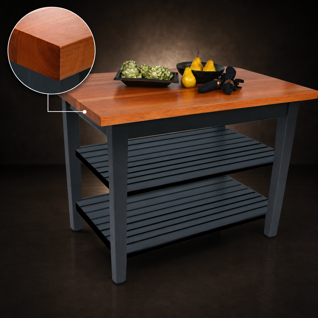 American Cherry Edge-Grain Top