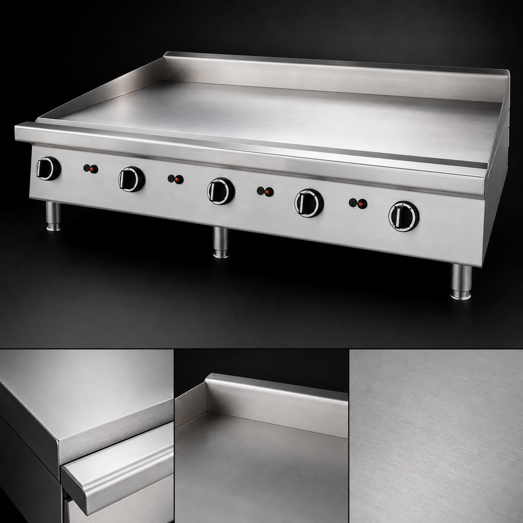 Smooth Steel Griddle Plate