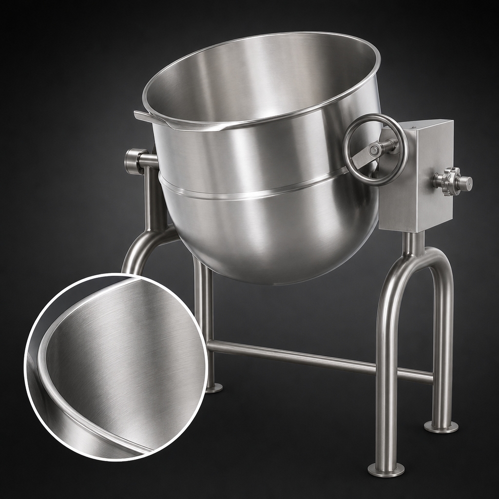 Seamless Deep-Drawn 304 Stainless Steel Liner