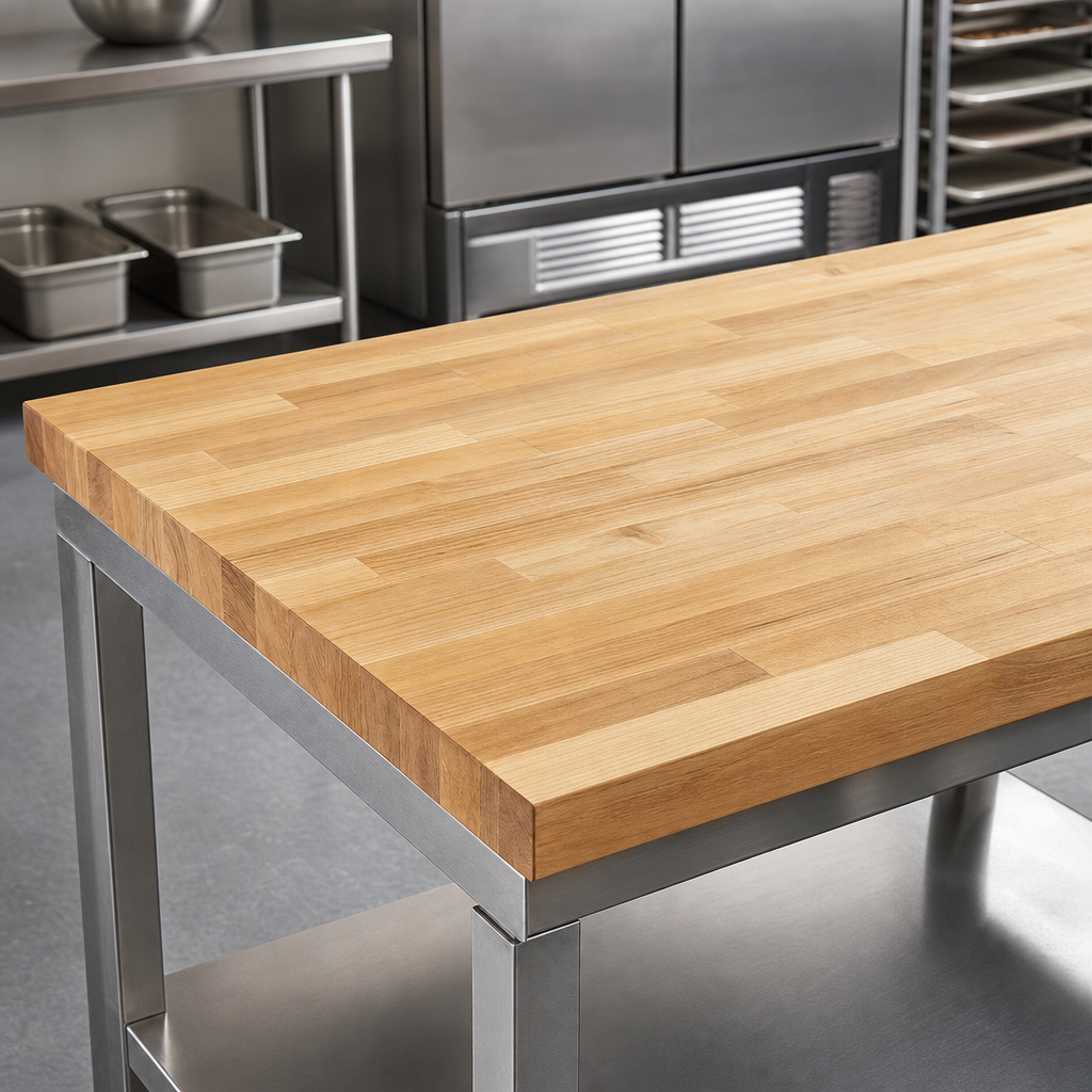 Edge Grain Flat Top