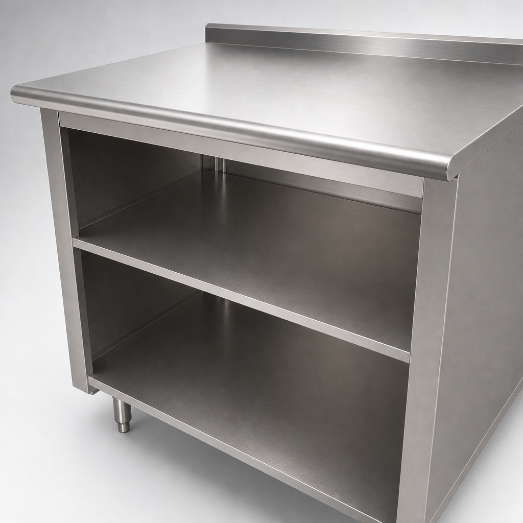 14-Gauge 304 Stainless Steel Top
