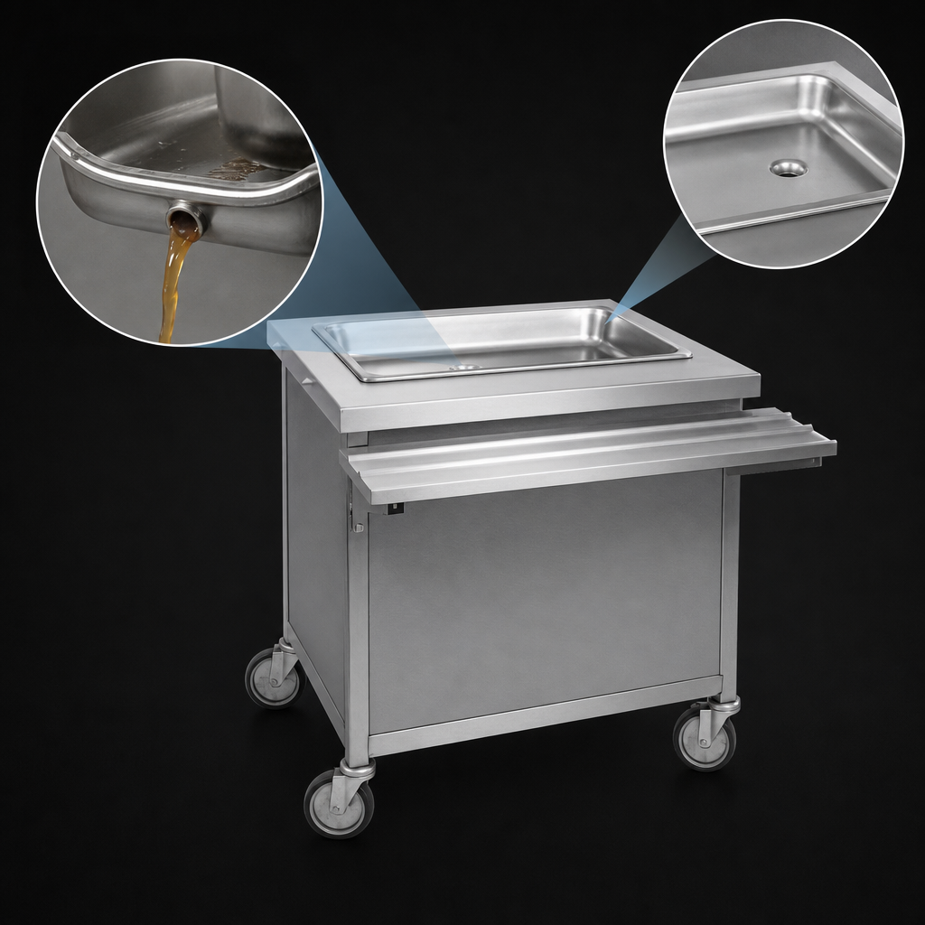Integrated Gravy Pan