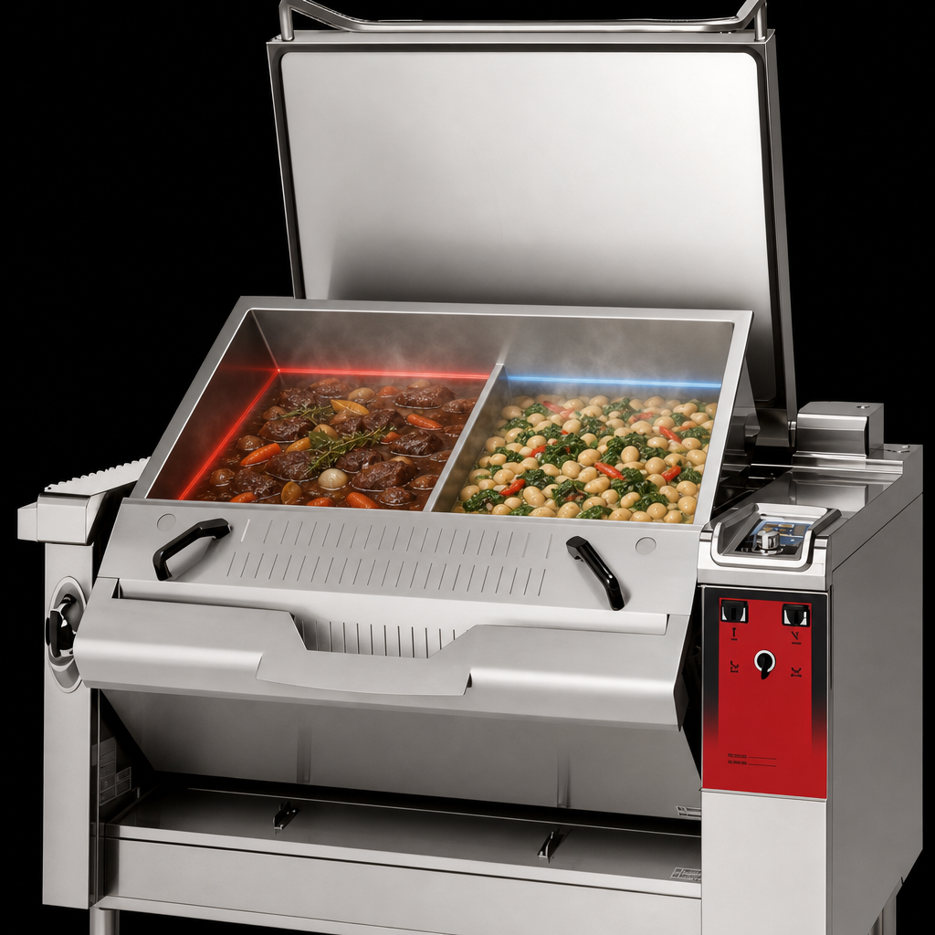 Multizone Precision Cooking