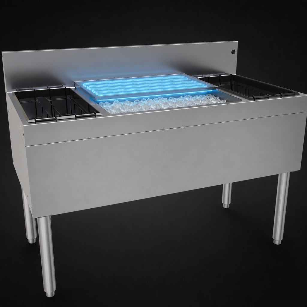 Built-In 10-Circuit Cold Plate