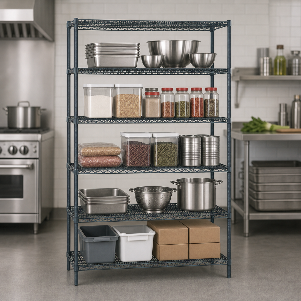 Five Shelves