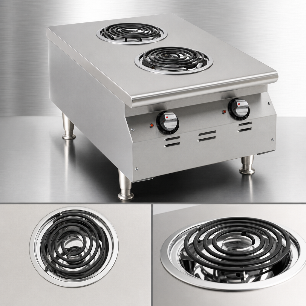 Two 1.575 kW Burners