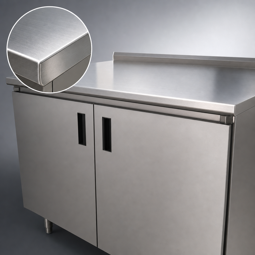 14 Gauge 304 Stainless Steel Top