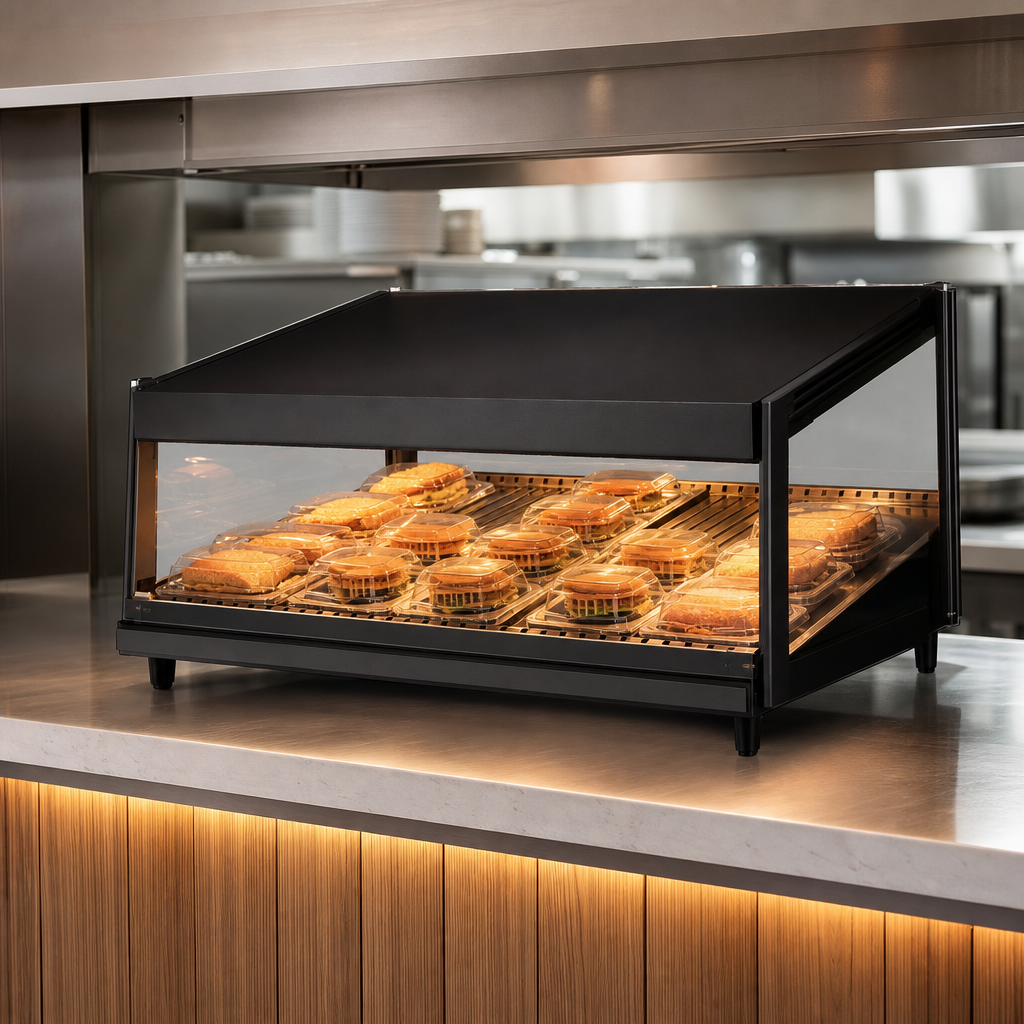 Forward-Slanted Shelf