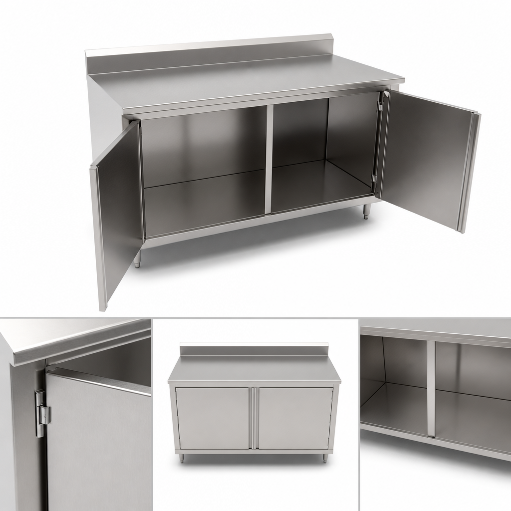 Cabinet Base with Hinged Doors