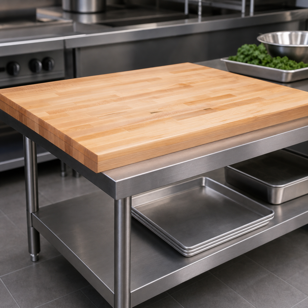 Edge Grain Flat Top