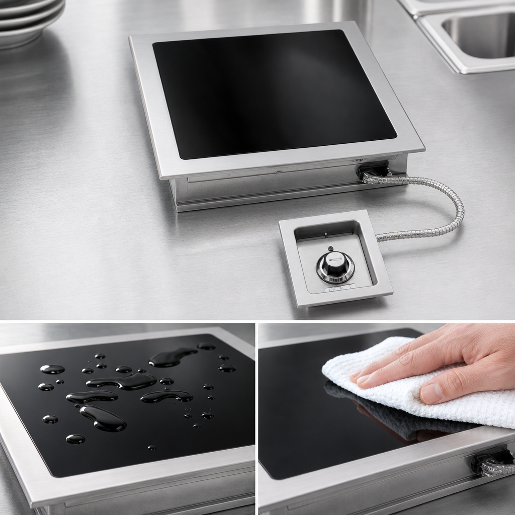 Sealed Ceramic Glass Surface