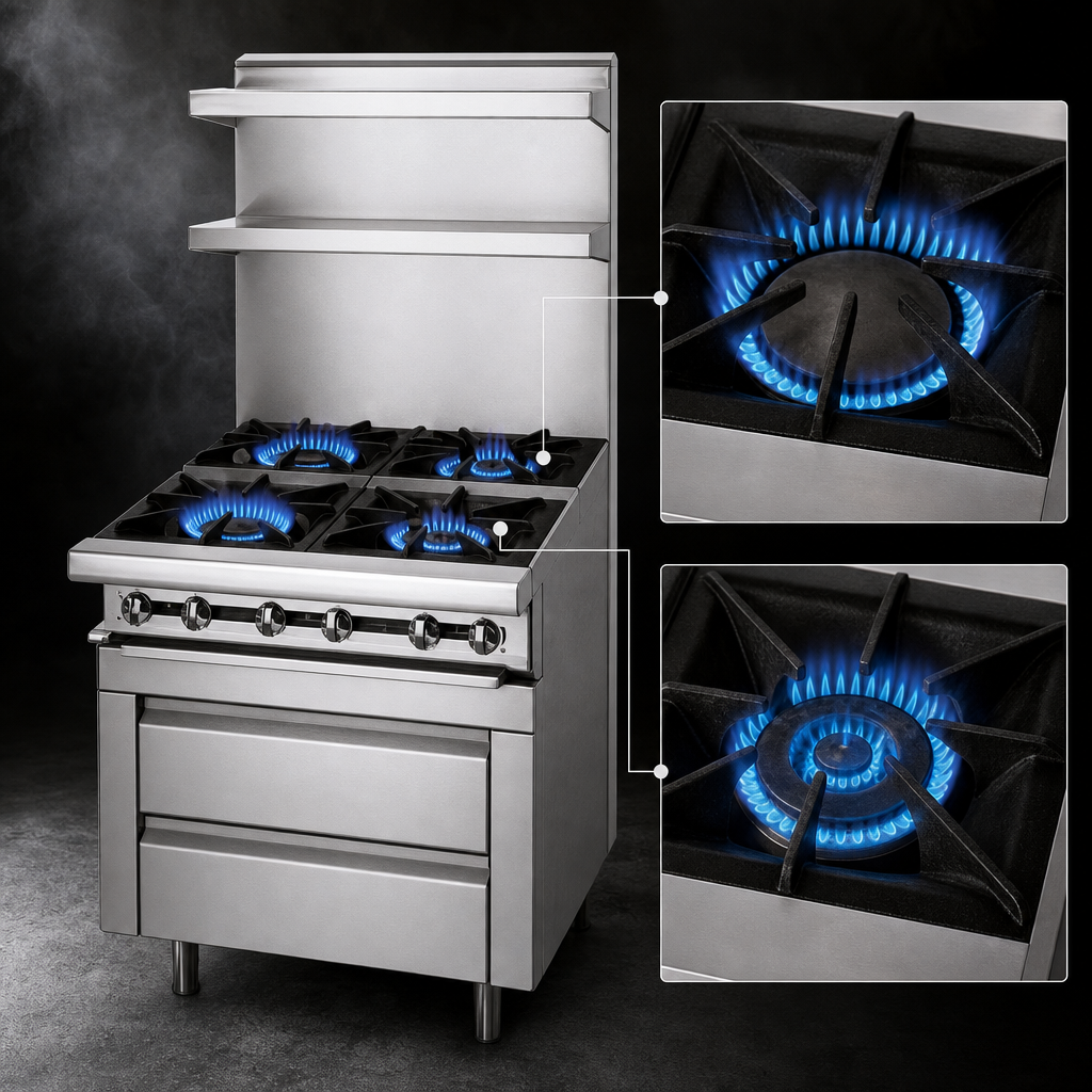 Versatile Burner Configuration