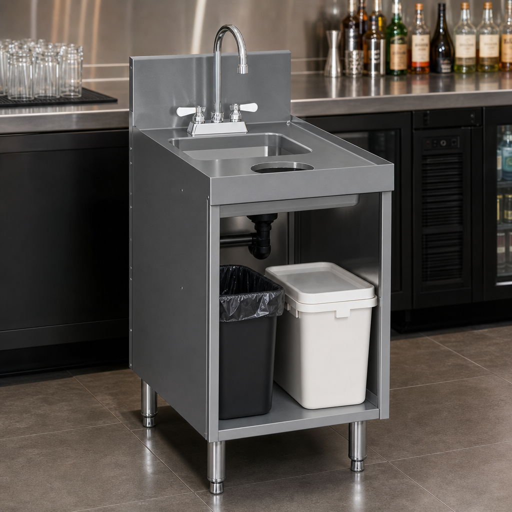 Open Front Cabinet