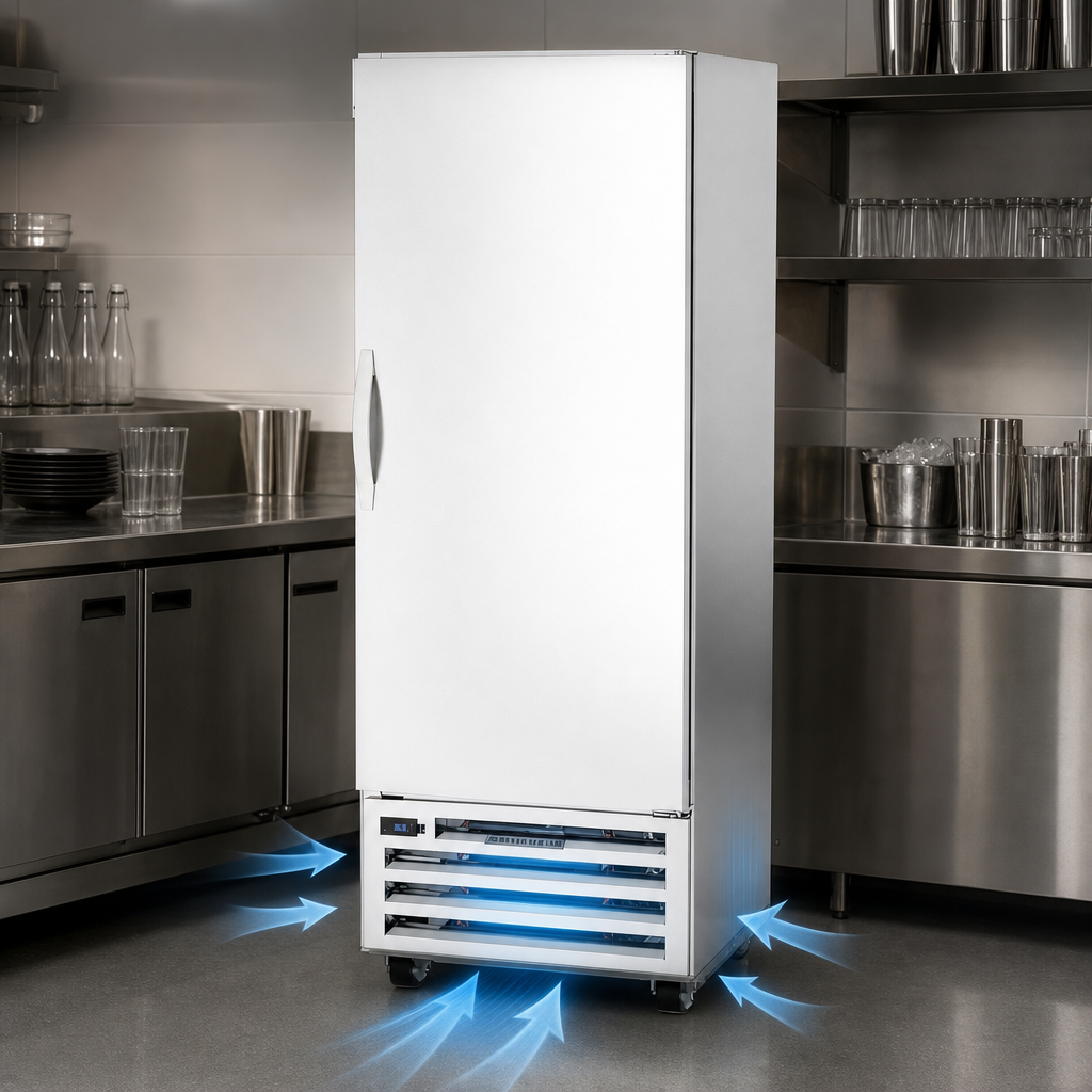 Bottom-Mounted Self-Contained Refrigeration