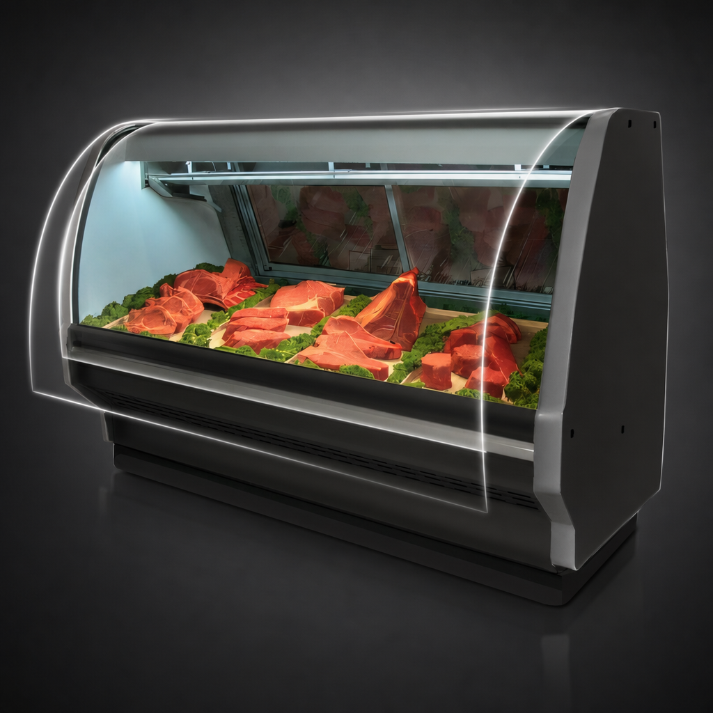 Double-Bend Curved Glass