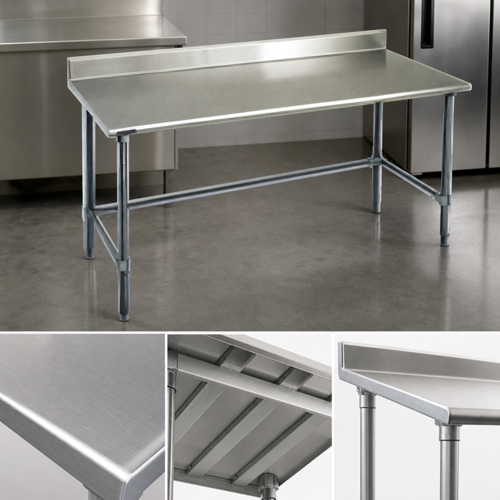14-Gauge 300 Series Stainless Steel Top