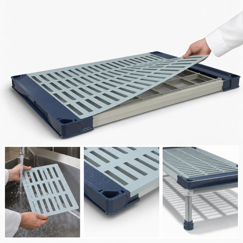 Removable Open Grid Mats
