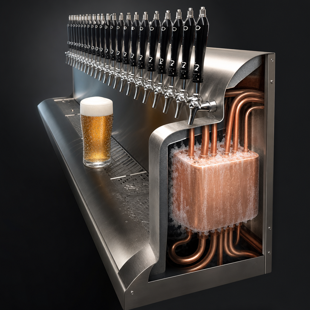 Glycol-Cooled Cold Block
