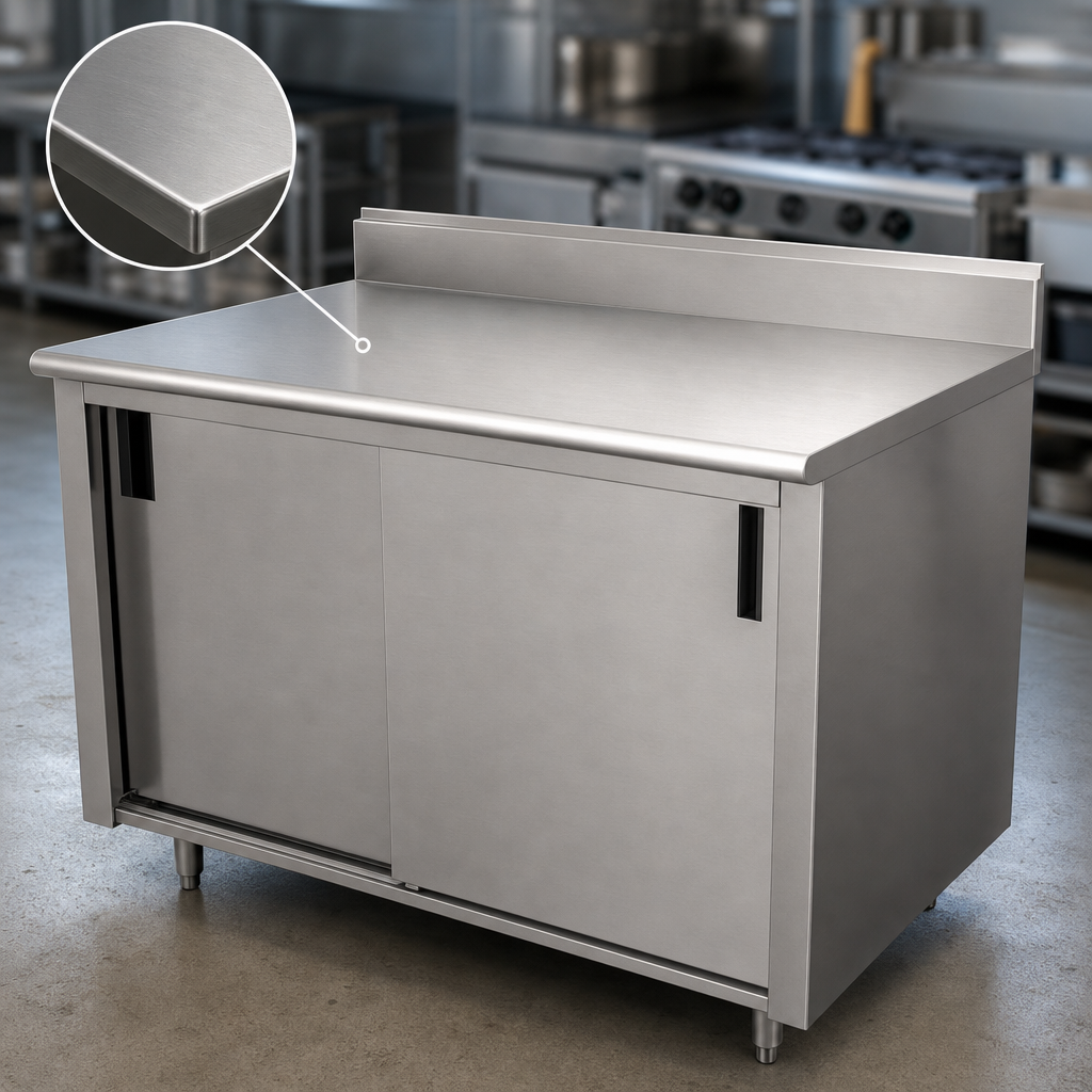 14-Gauge Stainless Steel Top