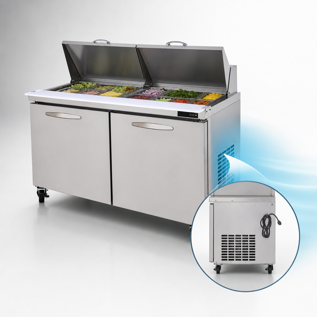 Rear-Mounted Self-Contained Refrigeration