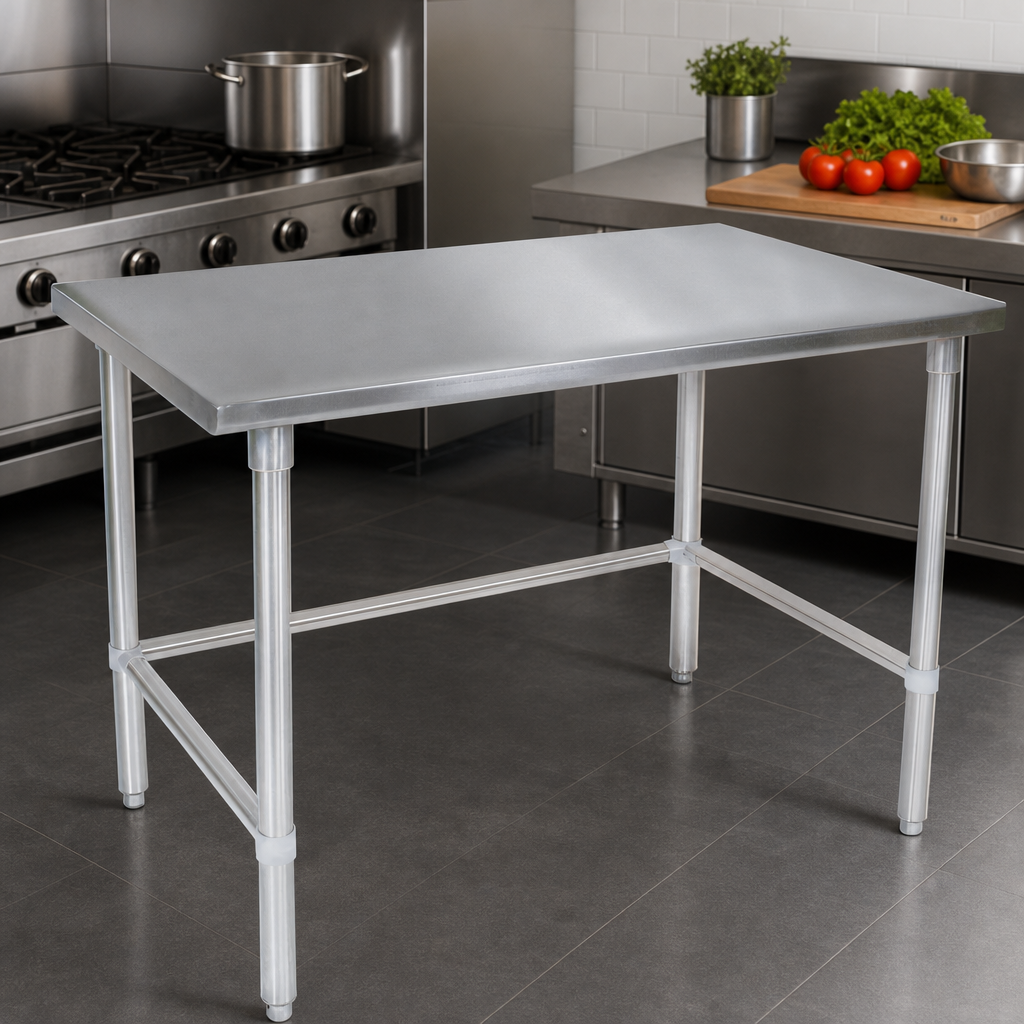 16-Gauge Stainless Steel Flat Top