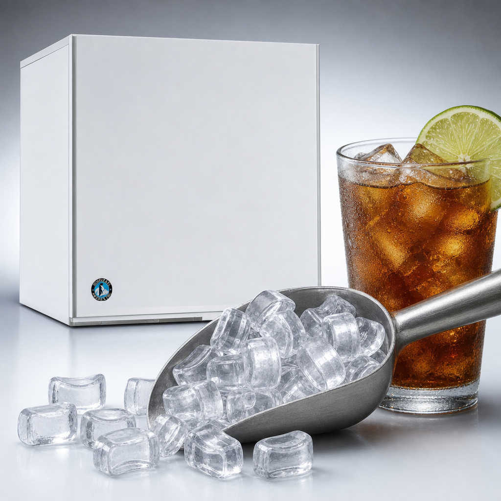 Crescent Cube Ice Production
