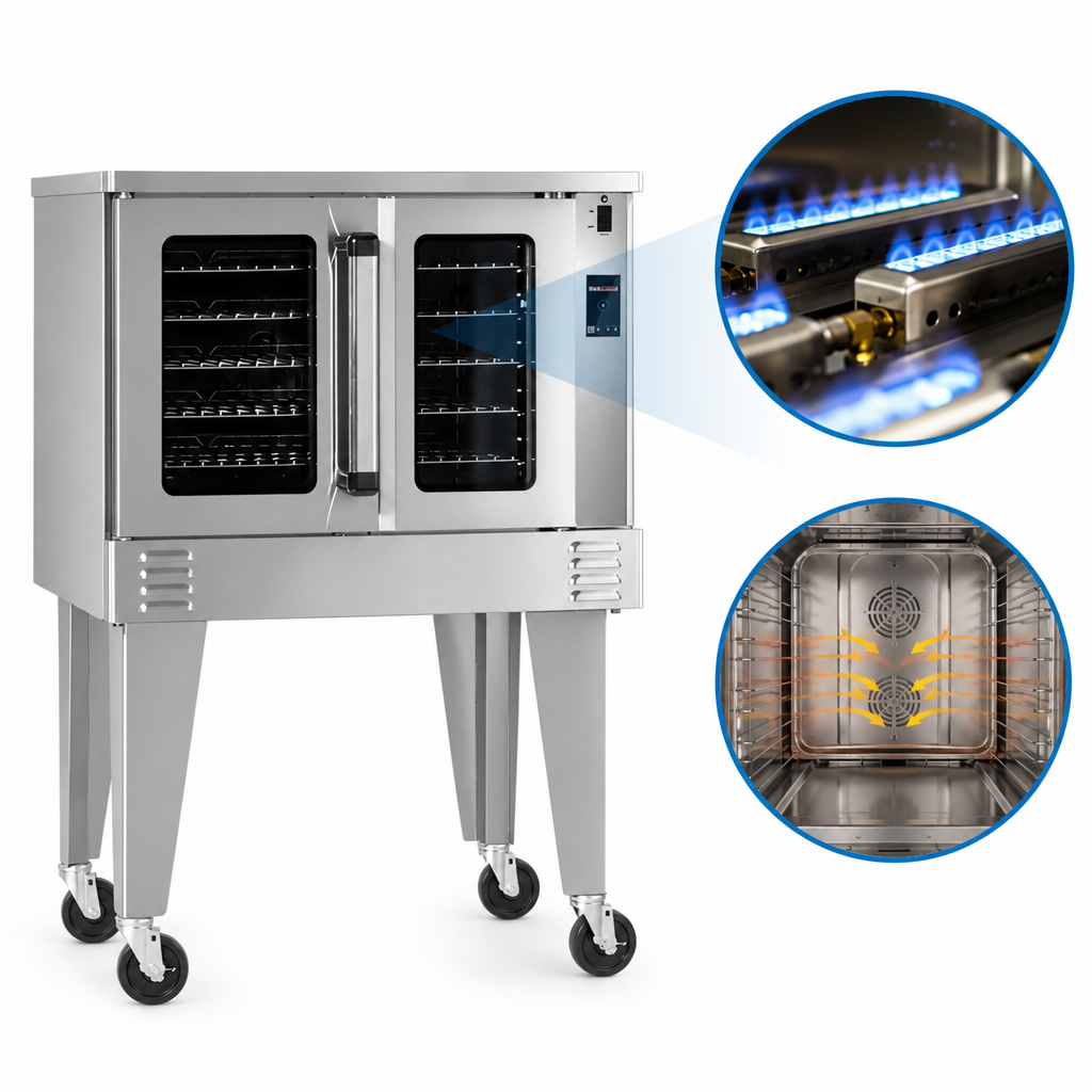 50,000 BTU High-Efficiency Burners