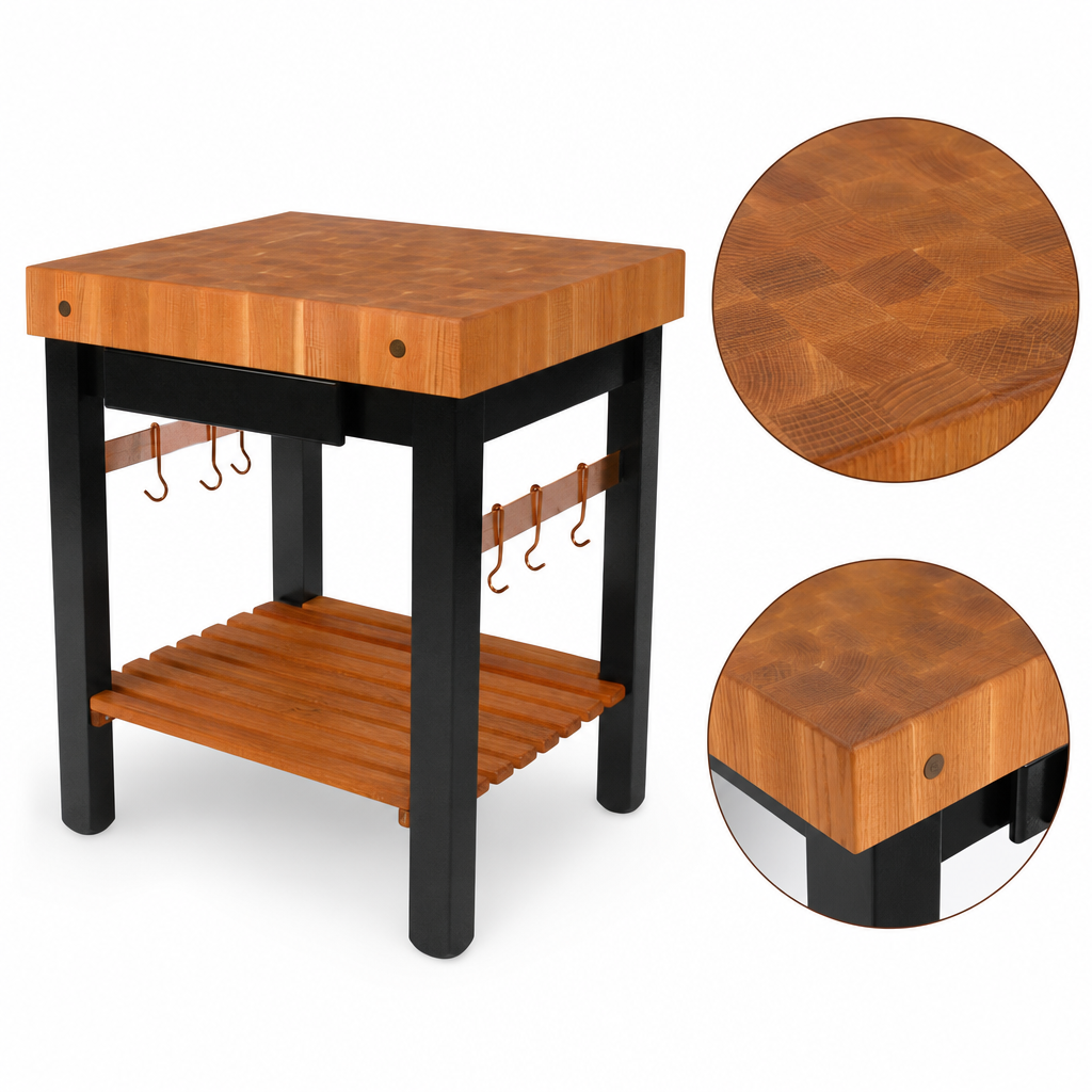 End Grain Top Construction