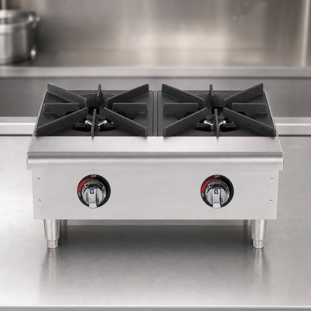 Side-by-Side 2-Burner Layout