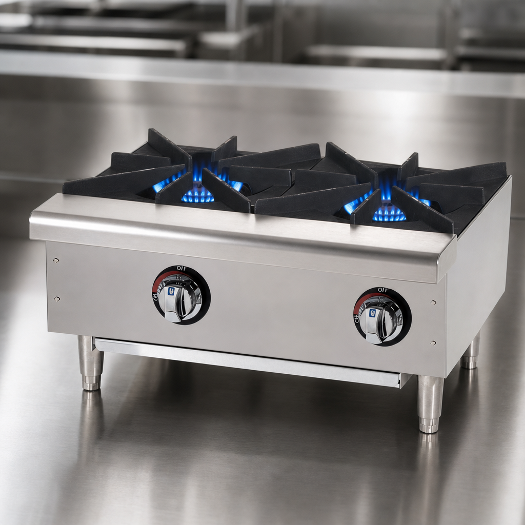 25,000 BTU Cast Iron Burners
