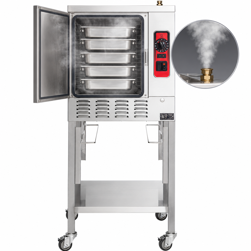 High-Output Stainless Steel Steam Generator