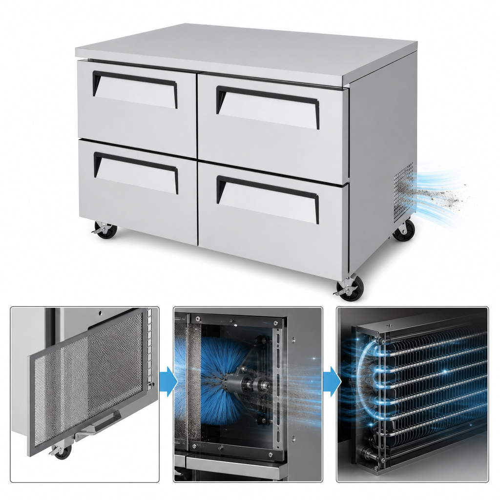 Self-Cleaning Condenser
