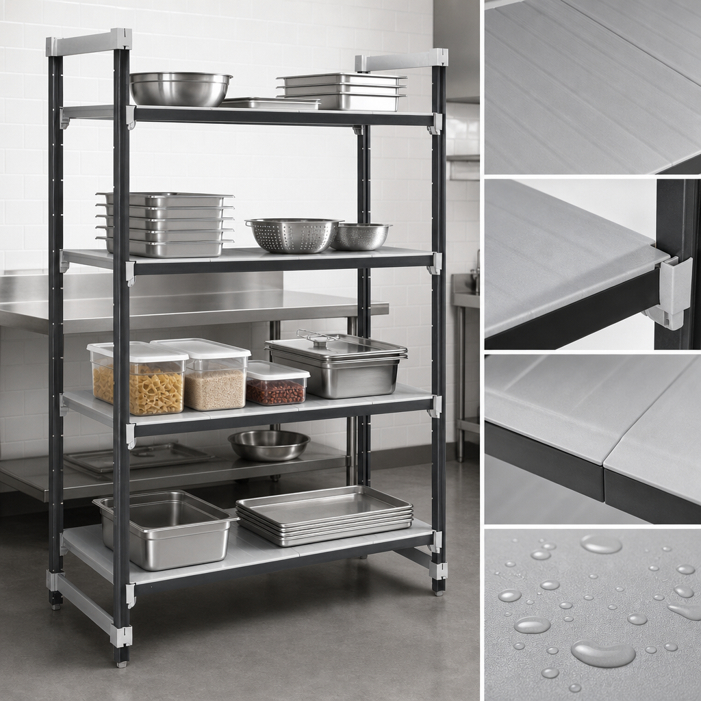 Solid Reinforced Shelf Plates