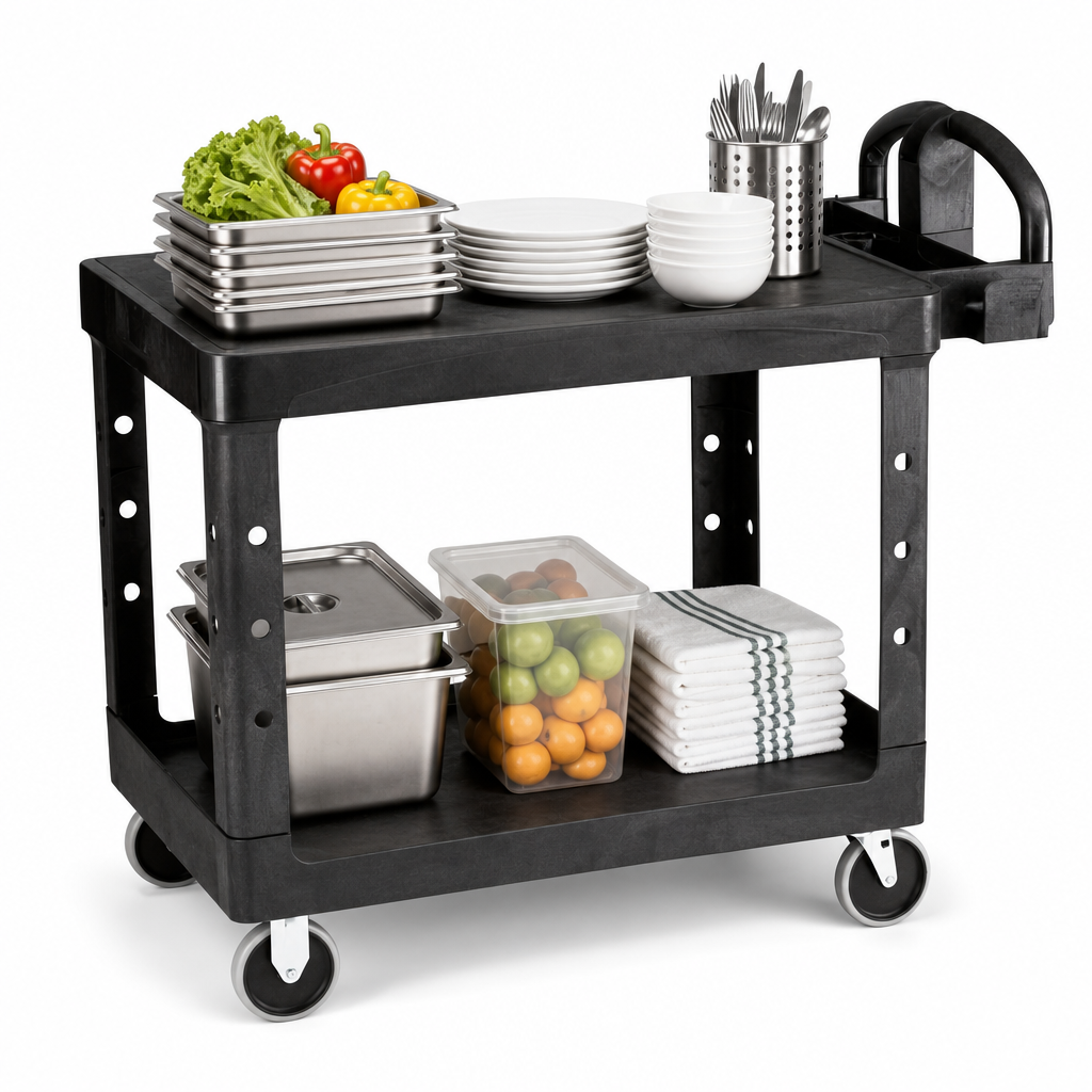 Two Flat Shelves