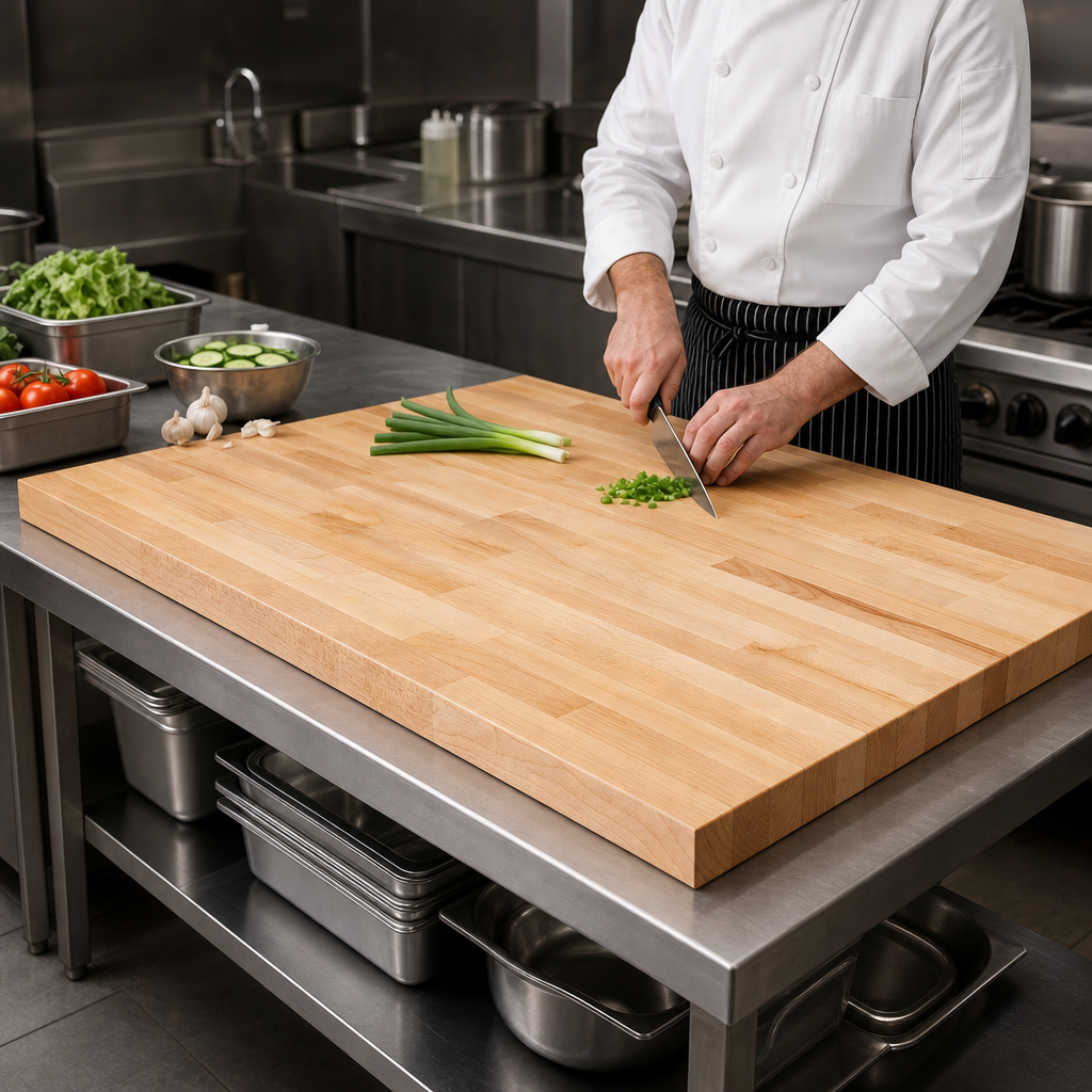 Edge Grain Flat Top