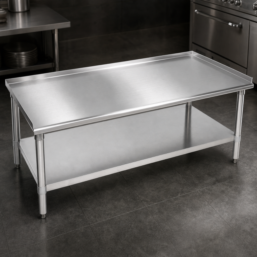 16-Gauge Stainless Steel Top