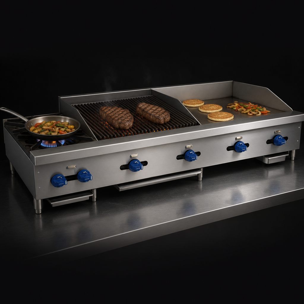 Triple Cooking Layout