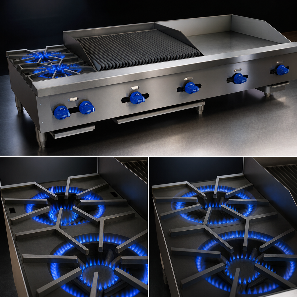 High-Output Star Burners