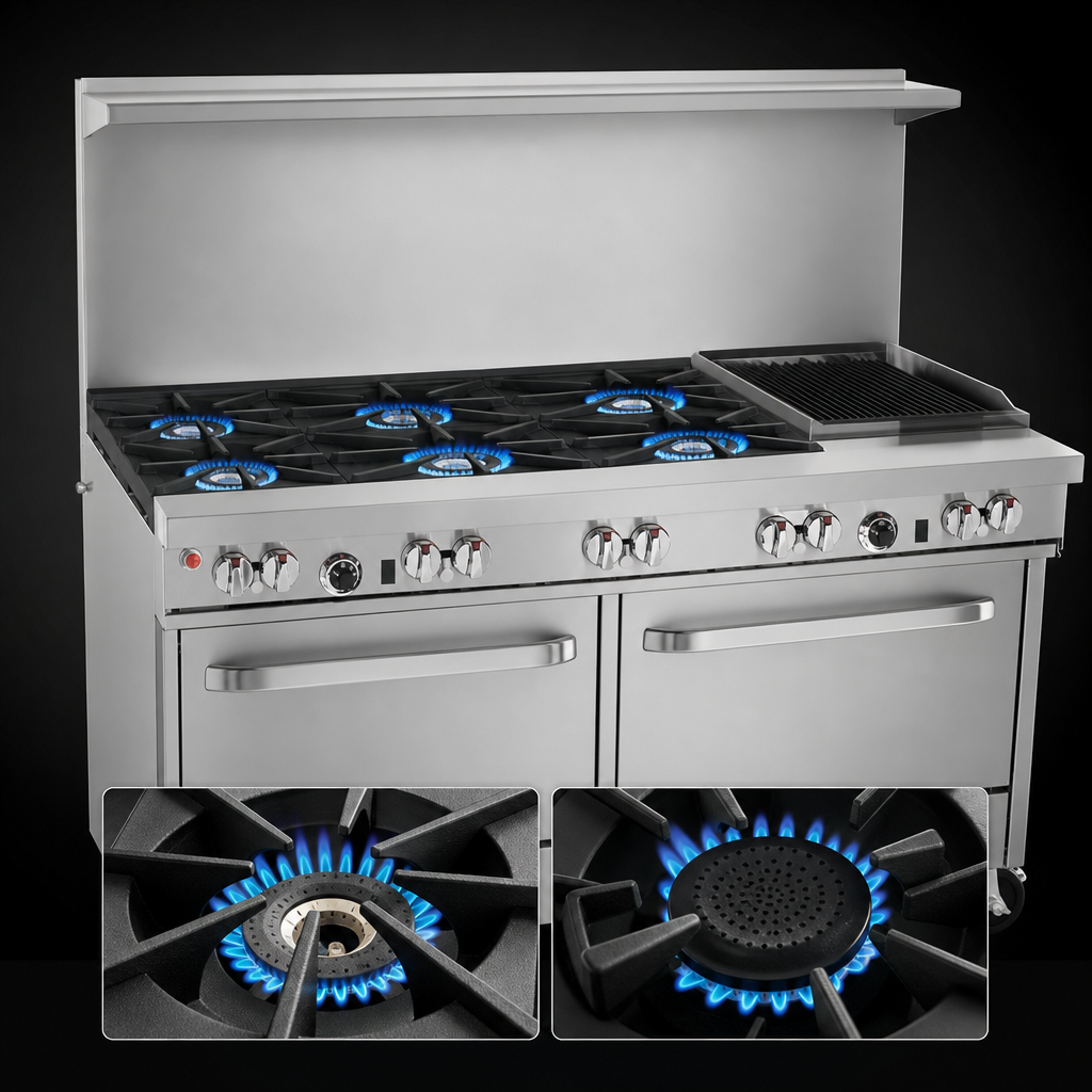 Five-Burner Open Top