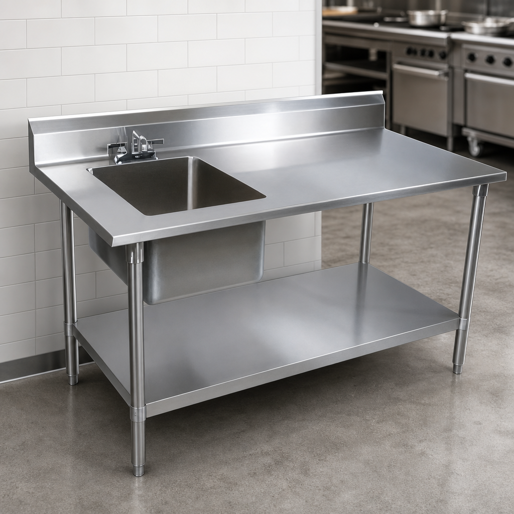 Left-Hand Prep Sink