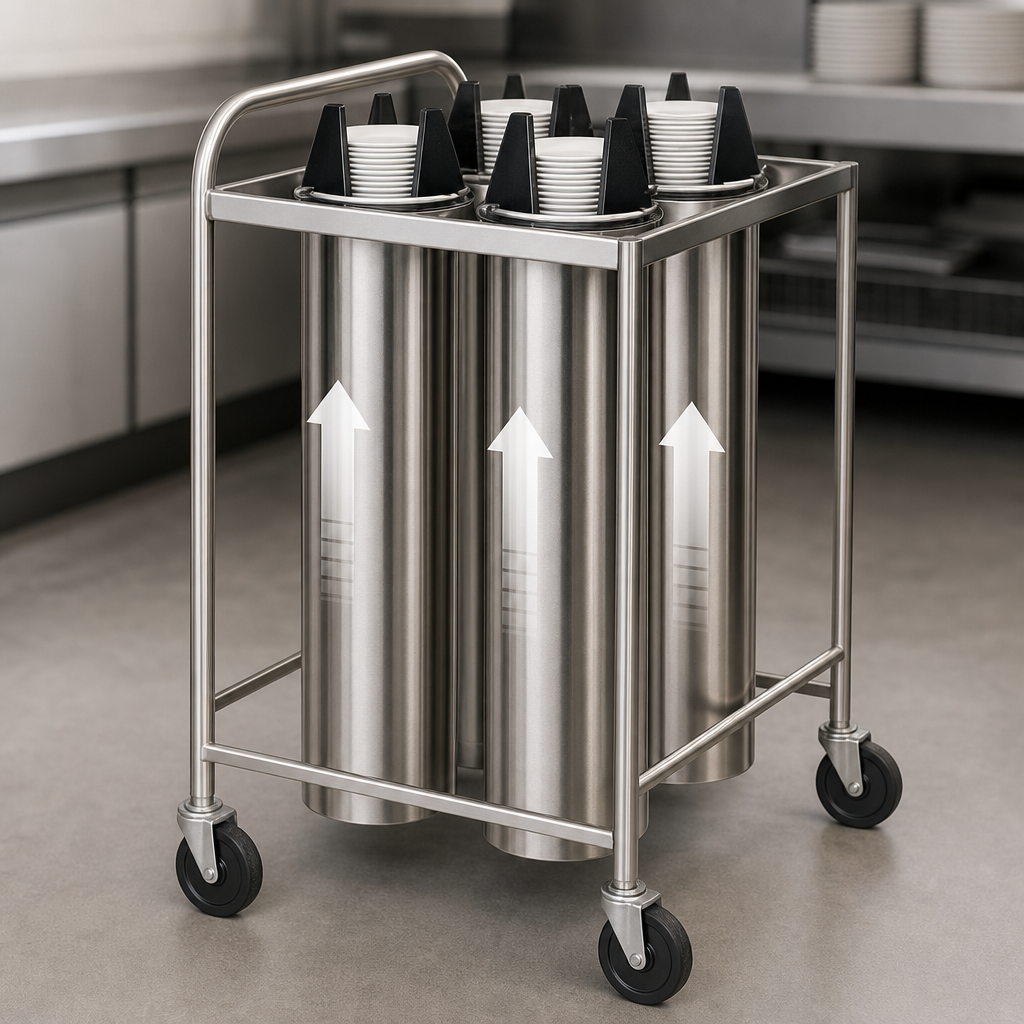 Four Self-Elevating Tubes