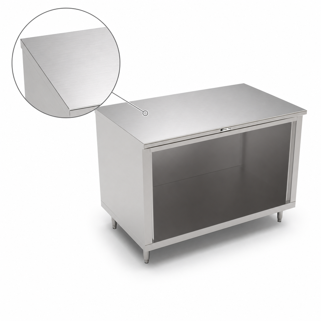 14-Gauge 300-Series Stainless Steel Top