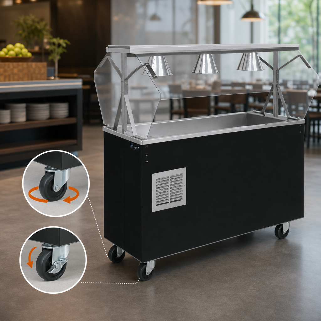 Mobile Design with Locking Casters