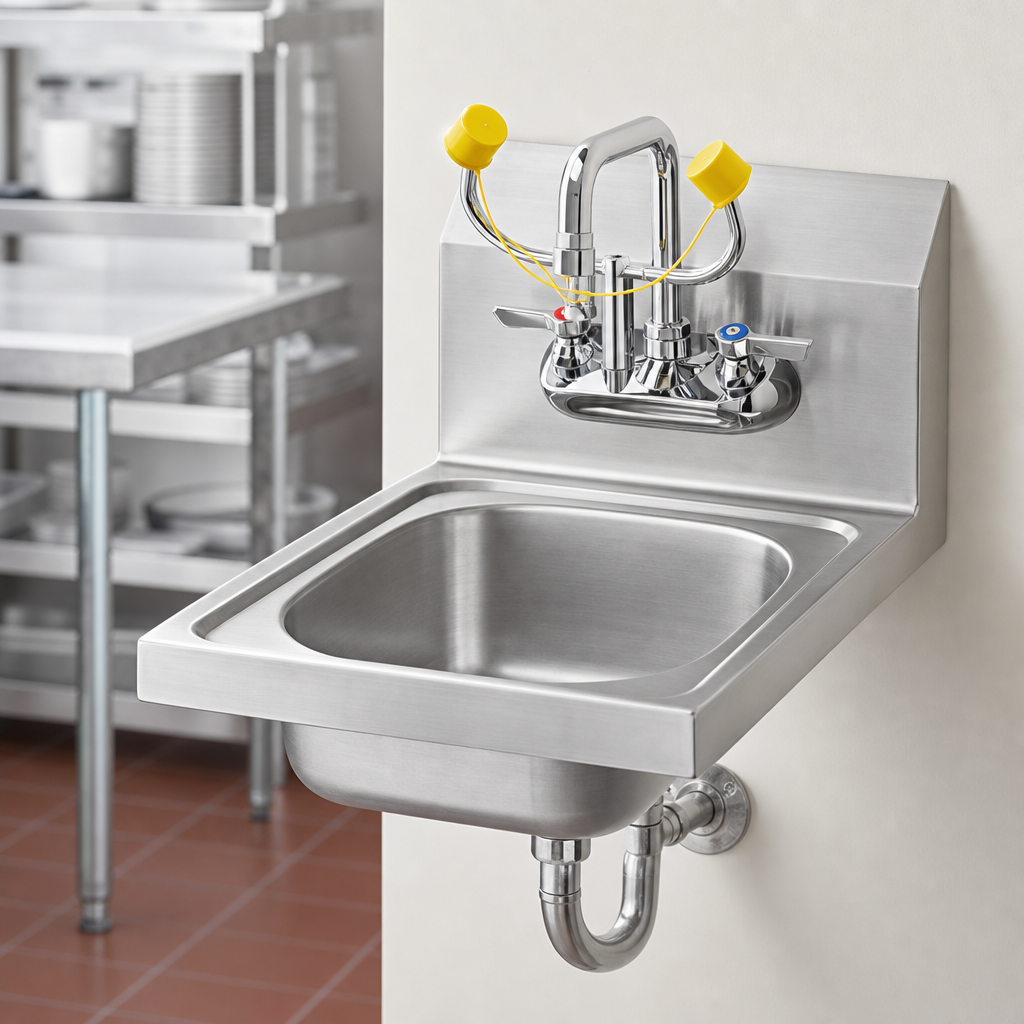 Integrated Eyewash Station