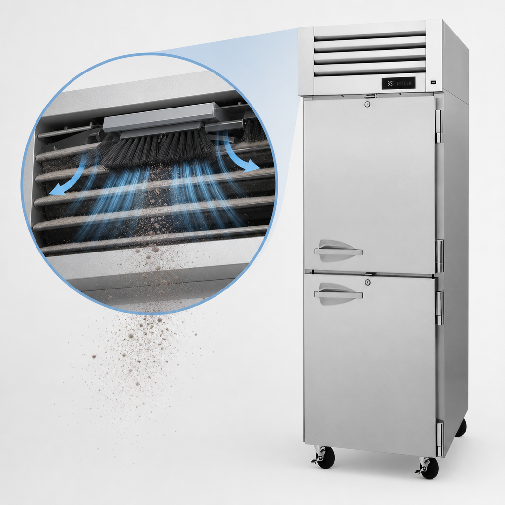 Self-Cleaning Condenser