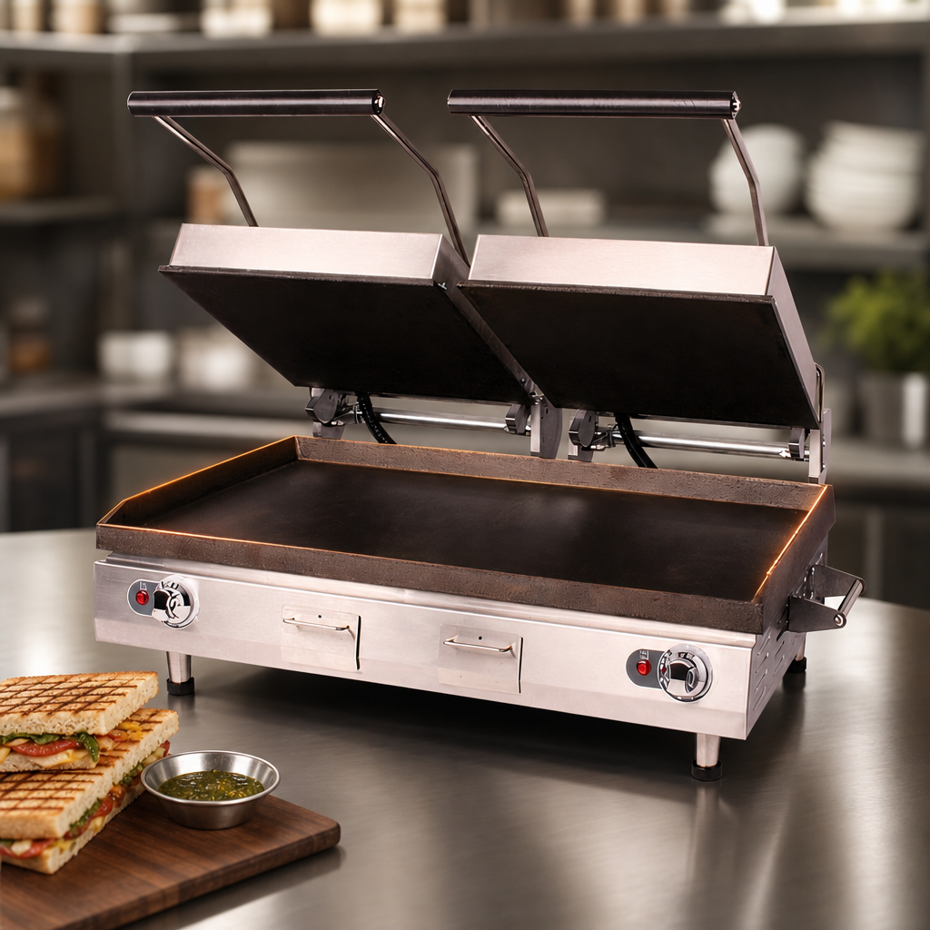 28-Inch Smooth Cast Iron Cooking Surface